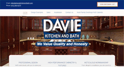 Desktop Screenshot of daviekitchenandbath.com